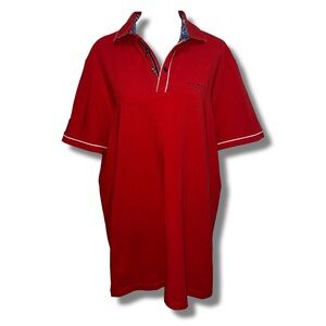 Ted Baker Golf Red Polo Shirt